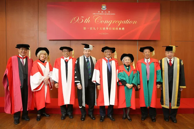 HKU confers Honorary Degrees upon five outstanding individuals at the 195th Congregation