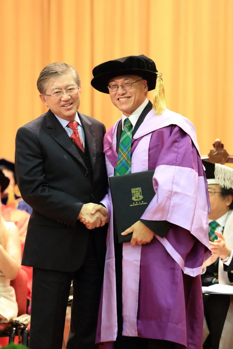 Paul K H Tam, Li Shu-Pui Professor in Surgery and Dr Walton Li.