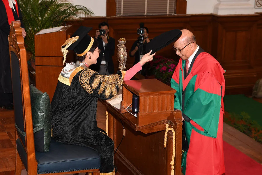 Dr David Sin Wai Kin, Doctor of Social Sciences honoris causa   