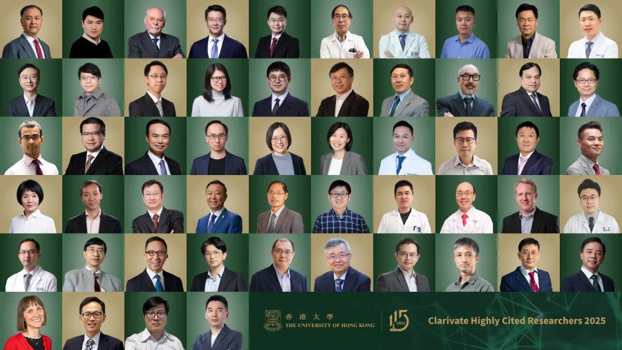 HKU Achieves Record with 54 Academics Named Clarivate’s Highly Cited Researchers 2025