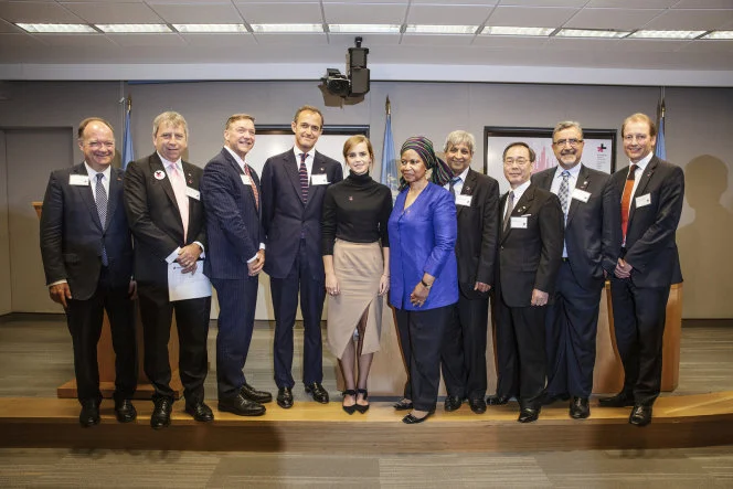 HKU President speaks on HKU gender equity measures at United Nations Women’s HeForShe meeting