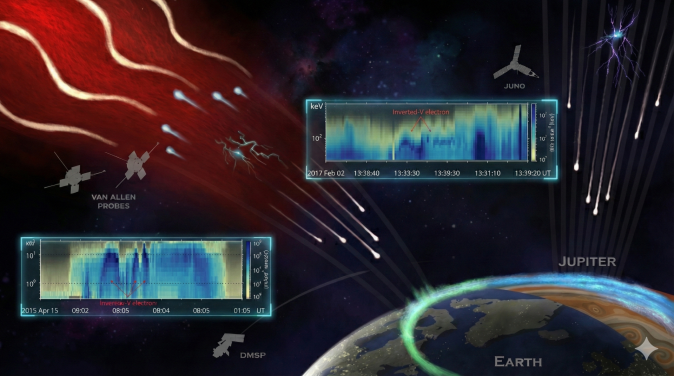 HKU and UCLA Scientists Uncover the Mechanism powering “Space Battery” above Auroral Regions