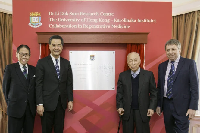HKU holds dedication ceremony for Dr Li Dak-Sum Research Centre
Building a world-class hub for stem cell biotech and regenerative medicine in Asia