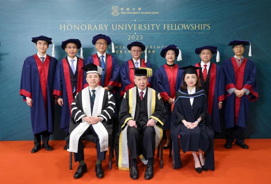 HKU presents Honorary University Fellowships to seven distinguished individuals