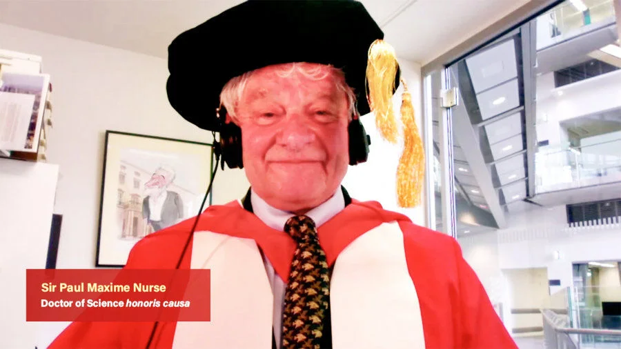 Sir Paul Maxime NURSE  Doctor of Science honoris causa 