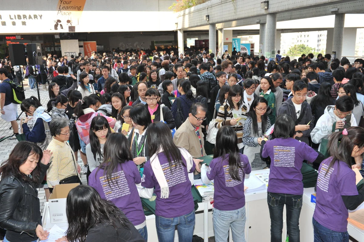 HKU held Information Day for Undergraduate Admissions