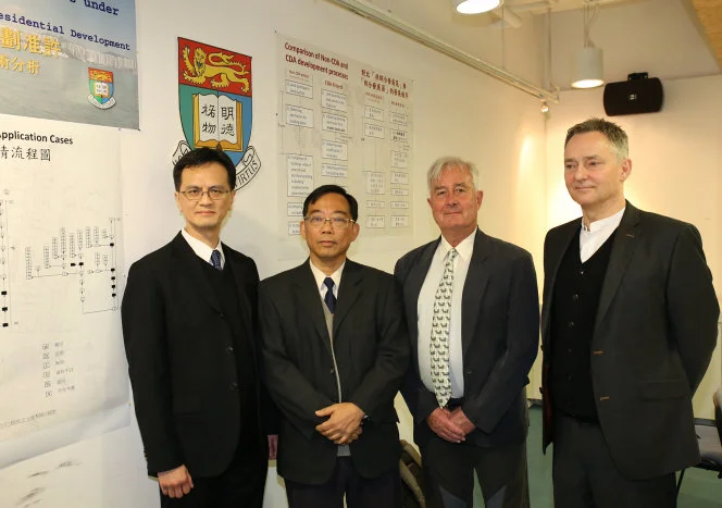 HKU Department of Real Estate and Construction study reveals
generally long delays in Comprehensive Development Area projects 
tying up potential private housing units up to several hundred thousands