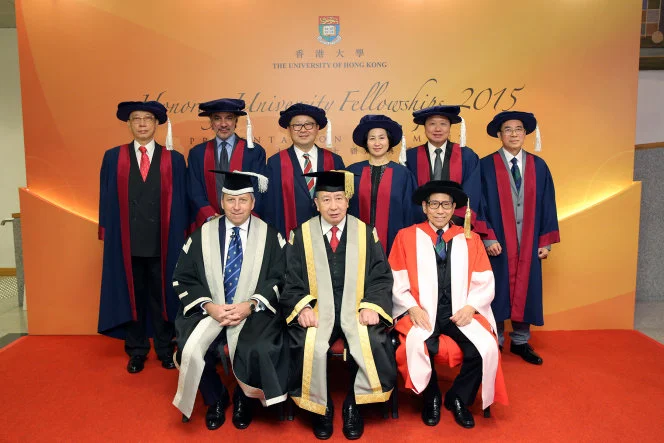 HKU presents Honorary University Fellowships to six distinguished individuals