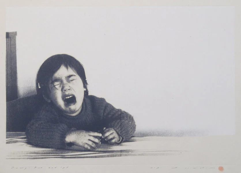 Diary: Feb. 2nd ’78 Noda Tetsuya Woodblock, Mimeograph-silkscreen 44.5 x 64.5 cm 1978