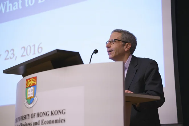 Nobel Laureate Distinguished Lecture
by Professor Eric S. Maskin
“Financial Crises: Why They Occur and What to Do about Them”