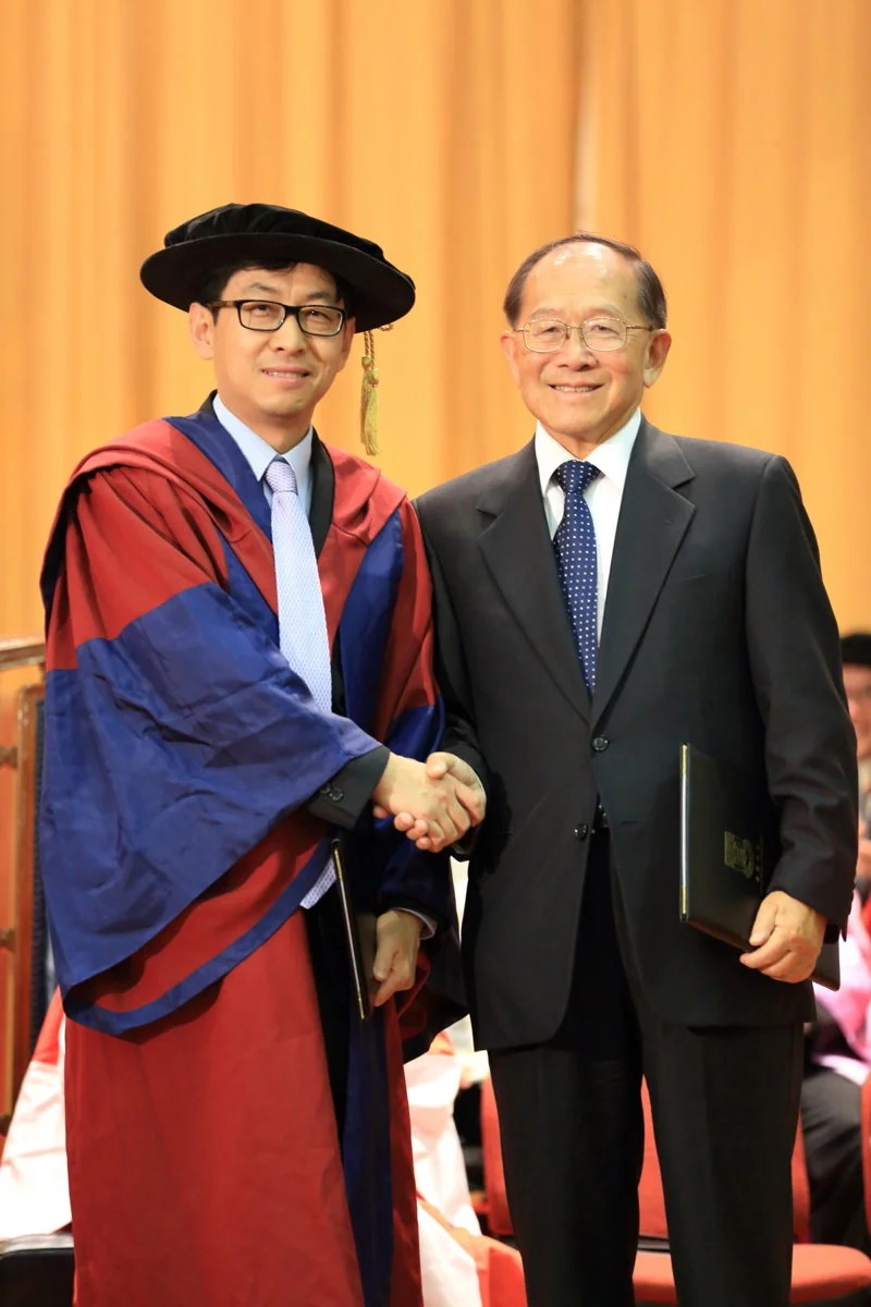 Ed X Wu, Lam Woo Professor in Biomedical Engineering and Dr Samuel Lam