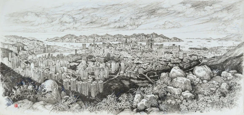 Sketching His Land and People: The Drawings of Eddie Chau