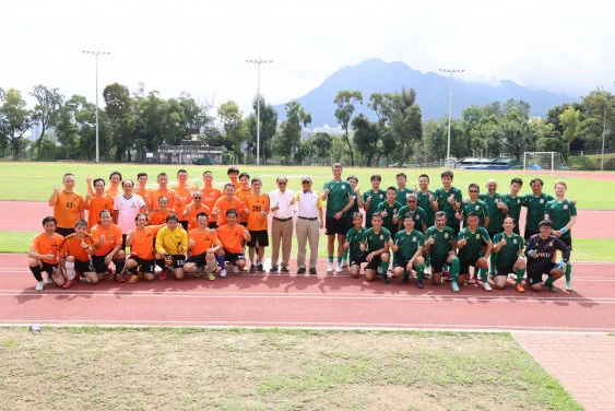 CUHK and HKU hold the Vice-Chancellor’s Cup Soccer Match