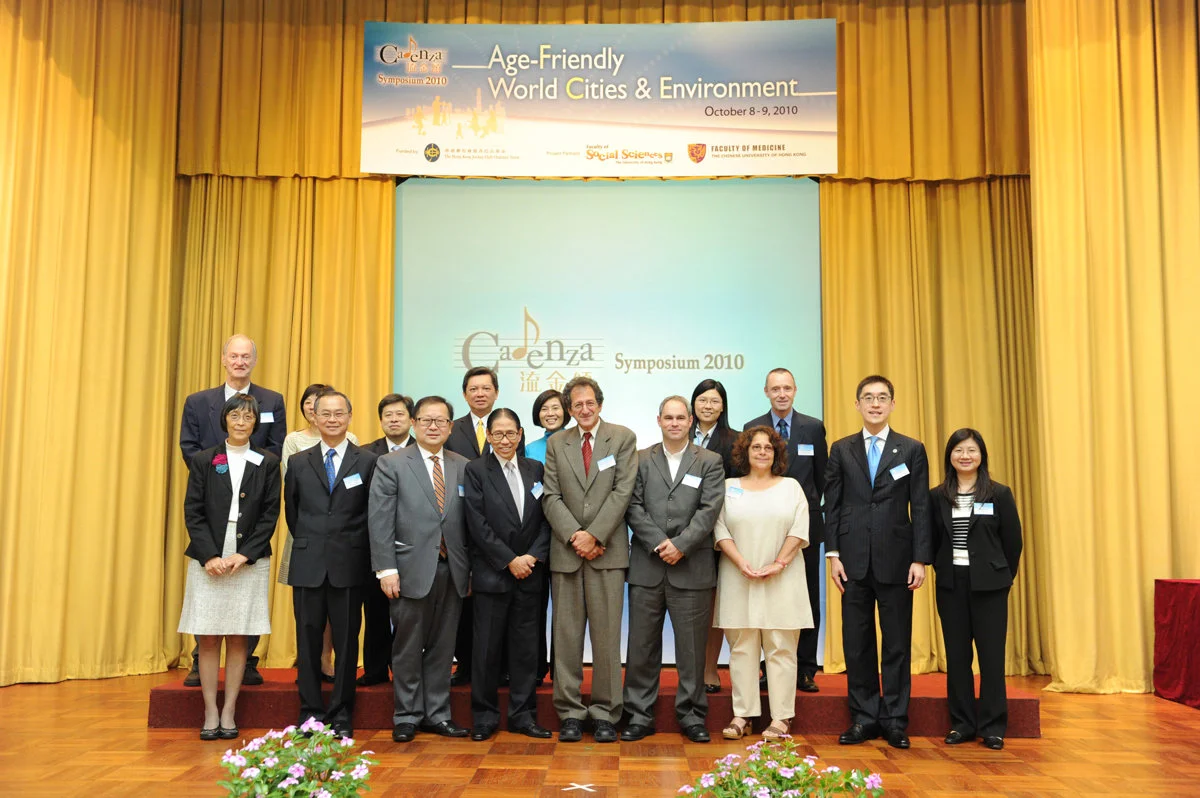 CADENZA Symposium 2010: Age-Friendly World Cities and Environment Highlights World Health Organization's Guidelines for Contributing to an Elder-friendly Hong Kong