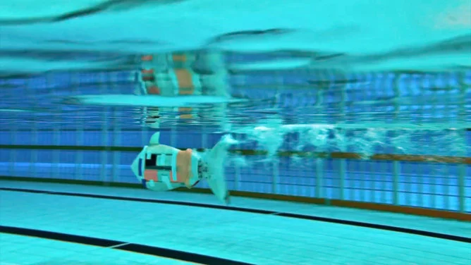 HKU Engineering VAYU Project sets new Guinness World Record 
for “The Fastest 50m Swim by a Robotic Fish”