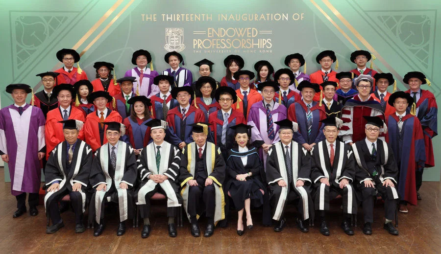 The Thirteenth Inauguration of Endowed Professorships at HKU  