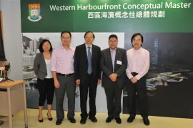 HKU plans for a New Western Gateway of Hong Kong at the Western Harbourfront