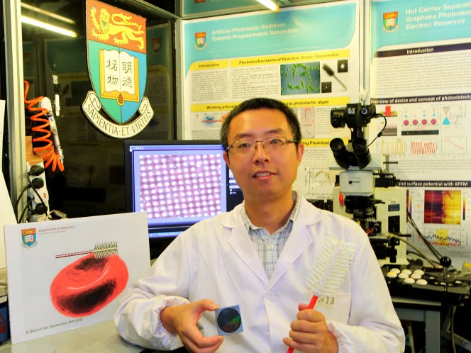 HKU chemists develop world’s first light-seeking synthetic Nanorobot 
for potential biomedical applications