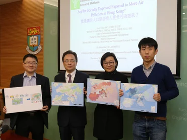 Are the Socially Deprived Exposed to More Air Pollution in Hong Kong?
HKU-Cambridge CEERP reveals air pollution-induced environmental injustice