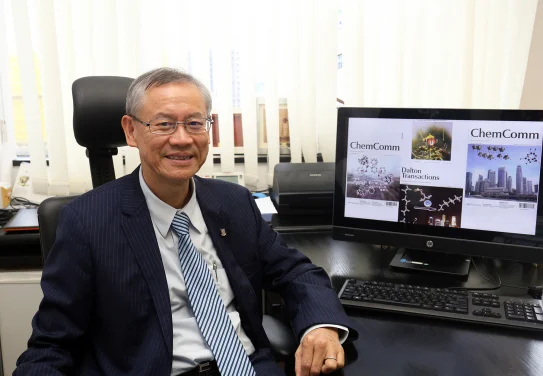 HKU Vice-President and Chemistry scholar Professor Andy Hor 
elected Fellow of the European Academy of Sciences