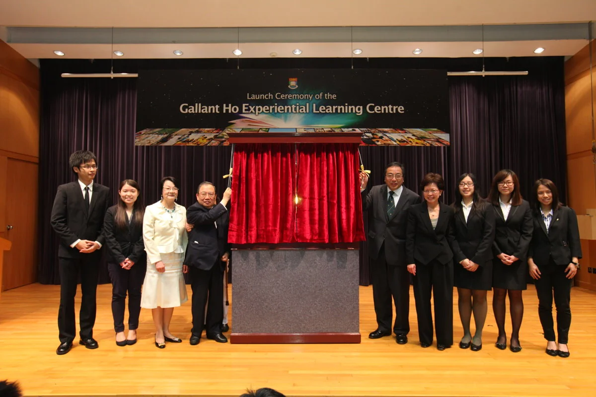 Launching of the Gallant Ho Experiential Learning Centre