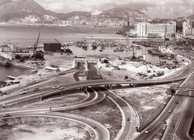 First public display of historical photos on Hong Kong's major infrastructure projects between 1972 to 1988
