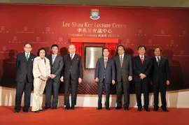 Lee Shau Kee Lecture Centre on the HKU Centennial Campus:
Focal Point for New Academic and Cultural Explorations