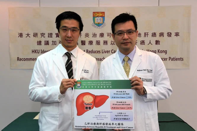 HKU Identifies HBV Treatment Reduces Liver Cancer Incidence in Hong Kong Recommends Strengthening Community Outreach to Reduce Number of Liver Cancer Patients