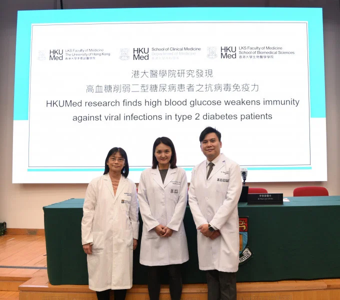 HKUMed research found the increased susceptibility of T2D patients to more frequent and severe viral infections, emphasising the importance of maintaining optimal blood glucose levels as a vital public health measure.  