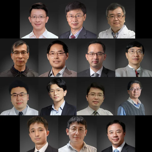 (first row) Dr Kaibin HUANG, Professor Kevin Zheng ZHOU, Professor Tong ZHANG (second row) Professor Min SUN, Professor Guochun ZHAO, Dr Kelvin TO Kai-Wang, Professor YUEN Kwok-Yung (third row) Dr Jasper CHAN Fuk-Woo, Professor Lain-Jong LI, Professor Xiaoming YUAN, Professor Leo POON Lit-Man (fourth row) Professor Wang YAO, Professor Shuang ZHANG, Professor Xiang ZHANG