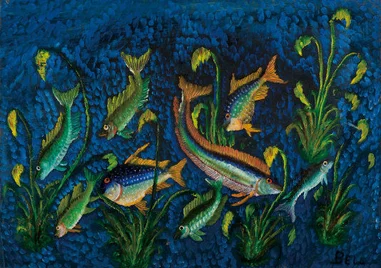 Presents colonial art Colours of Congo: Patterns, Symbols and Narratives in 20th-Century Congolese Paintings