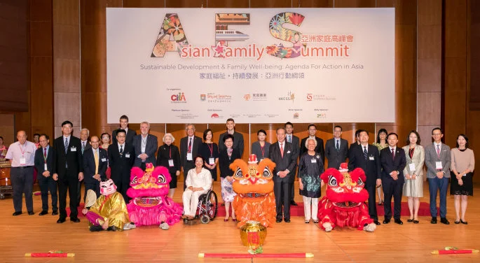 Asian Family Summit held in Hong Kong to empower family 
facing challenges of social changes