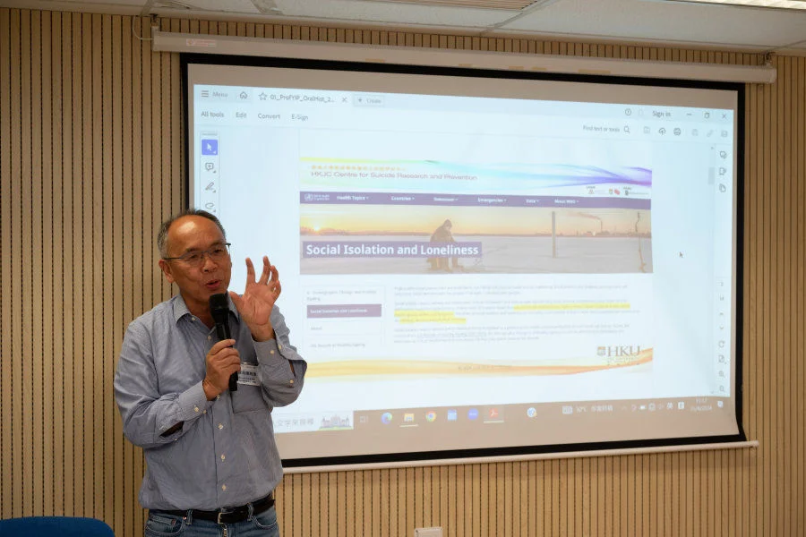 Prof. Paul Yip Siu Fai, Director of CSRP, shares the programme’s statistics and effectiveness.