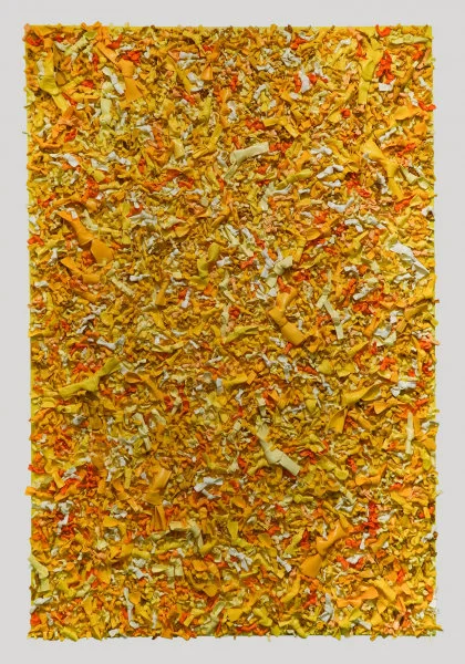 Chang Ming Ng Lung Wai Folded acrylic paint on canvas 2020 Image Courtesy of Ng Lung Wai