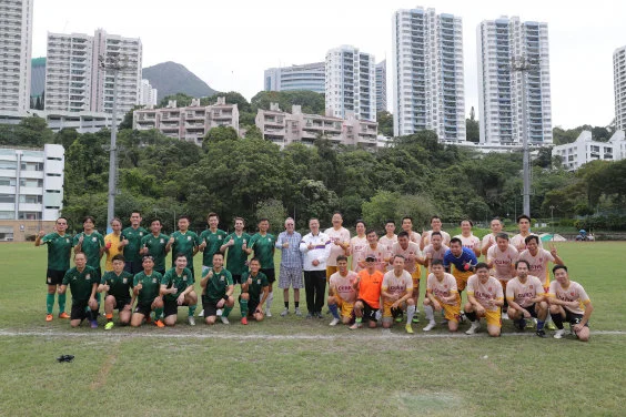 HKU and CUHK hold the Vice-Chancellor’s Cup Soccer Match HKU wins by 2:0