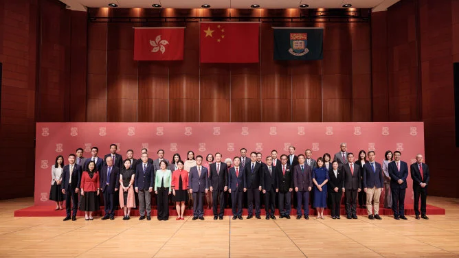 HKU Holds National Day Flag-Raising Ceremony to celebrate the 76th Anniversary of the founding of the People's Republic of China