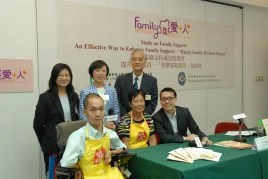 FAMILY: A Jockey Club Initiative for a Harmonious Society Cohort Study Result Announcement Study on Family Support An Effective Way to Enhance Family Support – "Happy Family Kitchen" Project
