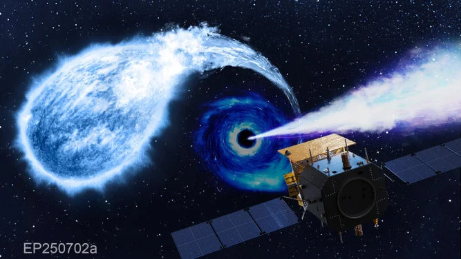 HKU Astrophysicists Contribute to Interpreting a Possible First-Ever
Einstein Probe Observation of a Black Hole Tearing Apart a White Dwarf