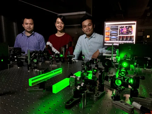 HKU Biomedical Engineering develops novel 3D imaging technology to
make fluorescence microscopy more efficient and push the boundaries of living cells research