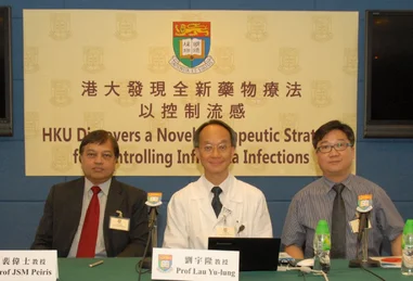 HKU Discovers a Novel Therapeutic Strategy for Controlling Influenza Infections