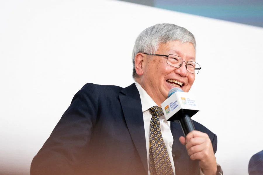 Professor Hau LEE, Thoma Professor Emeritus of Operations, Information and Technology at the Graduate School of Business at Stanford University, delivers a keynote speech.  