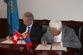 HKU signs MOU with the National University of Mongolia