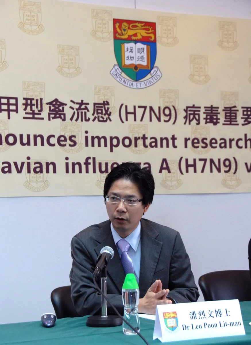 Dr Leo Poon Lit-man, Associate Professor of School of Public Health, HKU Li Ka Shing Faculty of Medicine, says that the avian influenza A (H7N9) virus currently cannot effectively transmitted among pigs in the animal experiment now, but we cannot exclude the risk that the H7N9 virus will further reassert with other viruses in the pigs and turn into a more transmissible one.