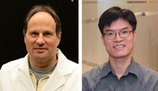 Physicist Professor Thomas Huser at Bielefeld University (left) and Electrical and Electronic Engineer Professor Kenneth K.Y. Wong at HKU led the research in developing the fibre laser microscope.   