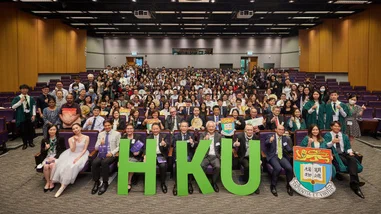 HKU holds the 26th Recognition Ceremony Honouring HKU students for their excelling achievements and contribution to the HKU Community and Beyond