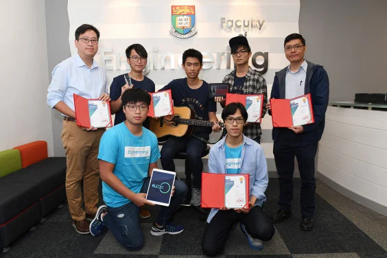 Two HKU Engineering teams win top prizes at national “Mobile Application Innovation Contest”