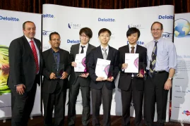 HKU FBE Students Win Global Championship in APEX Global Business IT Case Challenge