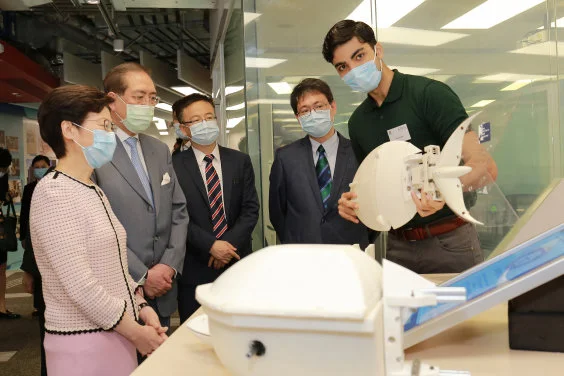 Chief Executive Mrs Carrie Lam visits HKU