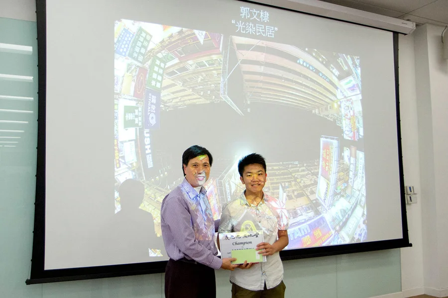 From left to right: Robert Leung, Kwok Man Tai