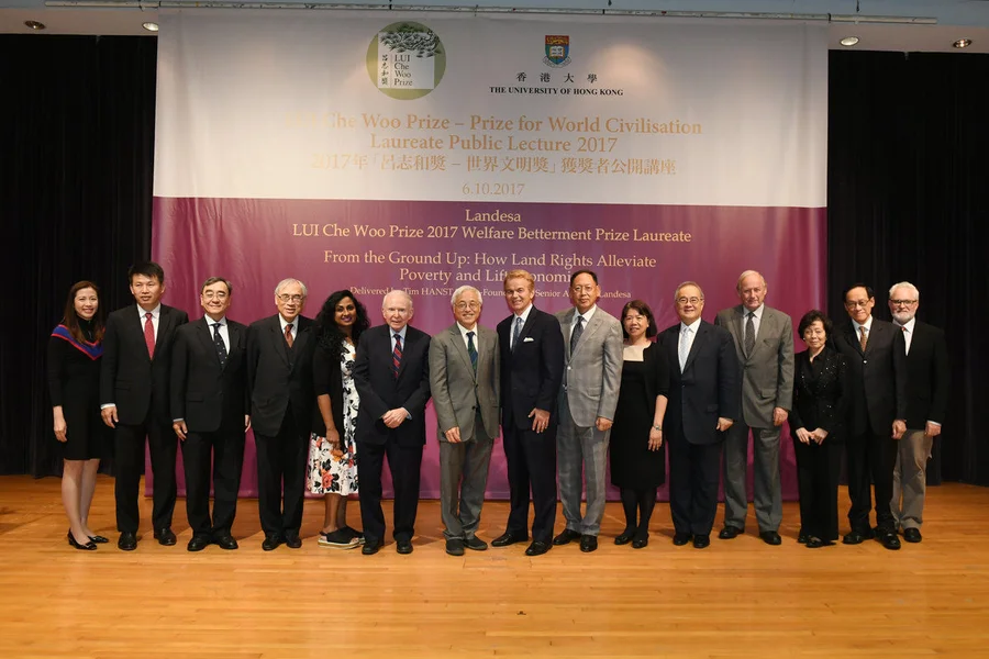 LUI Che Woo Prize – Prize for World Civilisation 2017 Welfare Betterment Prize Laureate Public Lecture